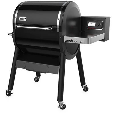 SmokeFire EX4 Wood Fire Pellet Grill, 24 In., 672 Sq. In. Cooking Area, Black