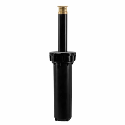 Pro Series Sprinkler Head, Quarter Pattern Twin Spray, Brass Nozzle, 4-In. Pop-Up