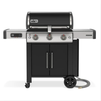 Genesis II EX-315 Natural Gas Smart Grill, 3 Burners, Black