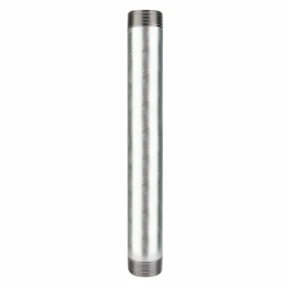 Galvanized Pipe Fitting Nipple, 1/8" X 4-inch For Plumbing
