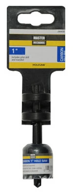 Carbon Hole Saw, 1-inch With Integrated Mandrel