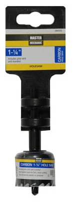 Carbon Hole Saw, 1.25-inch With Integrated Mandrel