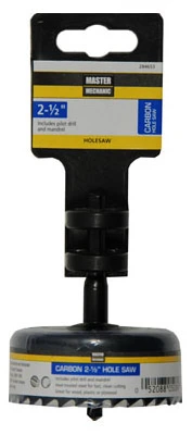 Carbon Hole Saw, 2.5 In.
