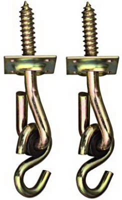 Lag Screw Swing Hook Kit, 2-Pk.