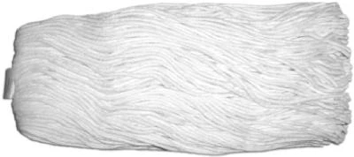 4 Ply Rayon Mop Head, Cut End, White Yarn, Green Seal Certified, 12 Ounce