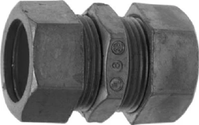 EMT Compression Coupling, Zinc, 3/4-In.