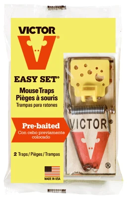 2PK Easy Set Mouse Trap