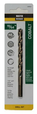 19/64 X 4-3/8-inch Cobalt High-speed Drill Bit