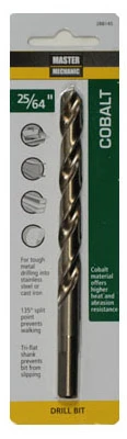 25 by 64 Inch by 5 and 1 Eighth Inch Cobalt High Speed Steel Drill Bit