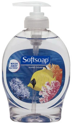 Liquid Hand Soap, Aquarium Design, 7.5 oz.