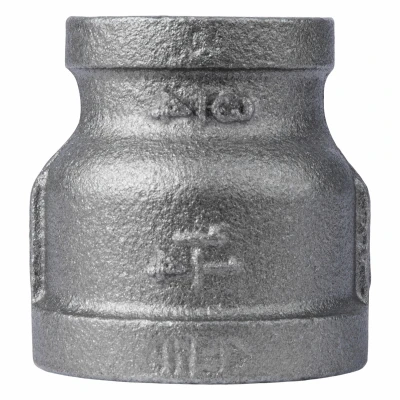 1-1/4 x 3/4 In. Black Pipe Reducing Coupling