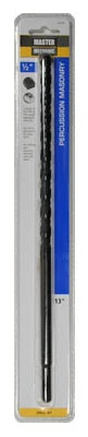Percussion Masonry Drill Bit with Carbide Tip, 3/8 Inch Diameter by 13 Inch Length
