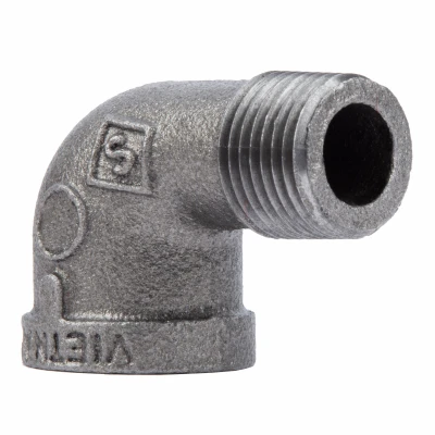 1/8 In. Black Pipe 90 Degree Street Elbow