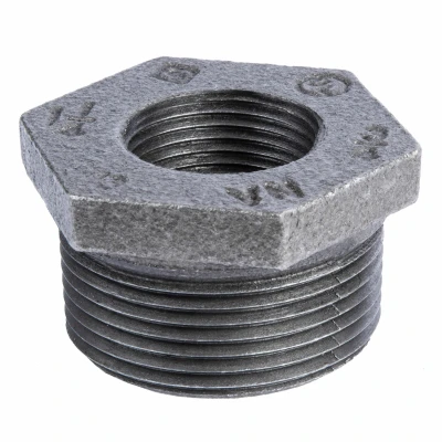 1-1/4 x 3/4 In. Black Pipe Bushing