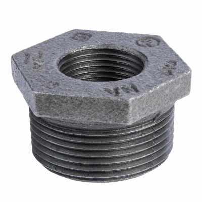 1-1/2 x 3/4 In. Black Pipe Bushing