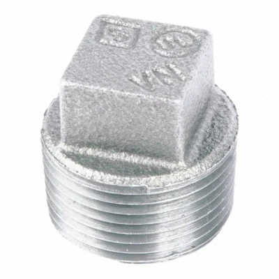 1/8 In. Galvanized Pipe Plug