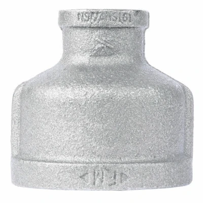 1-1/2 x 3/4 In. Galvanized Pipe Reducing Coupling