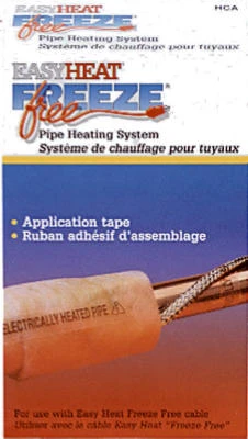 Application Tape For Pipe Heating Cable, 1/2 In. x 30 Ft.