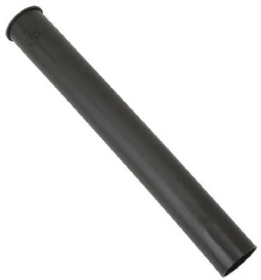 Flanged Kitchen Drain Tailpiece, Black Plastic, 1-1/2 Inch O.d. X 12 Inch
