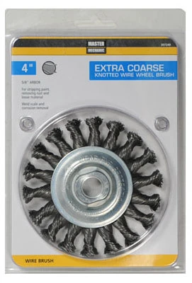4-inch Knotted Wire Wheel Brush For Power Tools