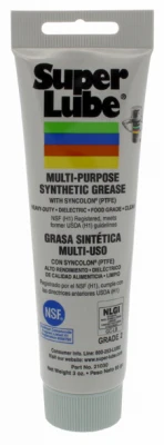 SUPER LUBE Synthetic Grease, 3-oz.