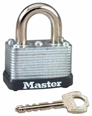 1-1/2 Inch Warded Steel Keyed Padlock With 5/8 Inch Shackle - Model 22ka-337