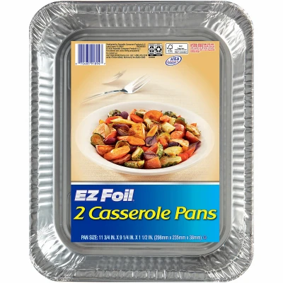 2PK Foil Lasagna Pan