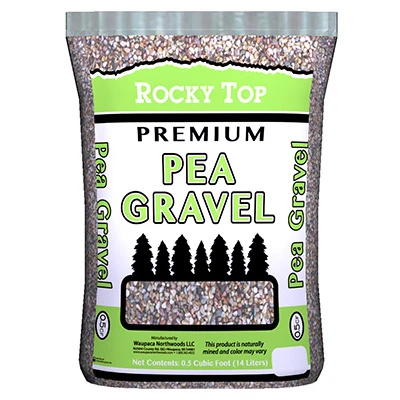 Pea Gravel Landscaping Stone, .5 Cu. Ft.