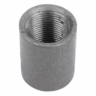 1/2 In. Black Pipe Merchant Coupling