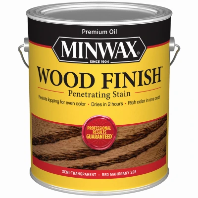 Wood Finish, Red Mahogany, 1-Gallon