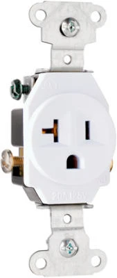 Pass & Seymour 20A Heavy-Duty Single Outlet