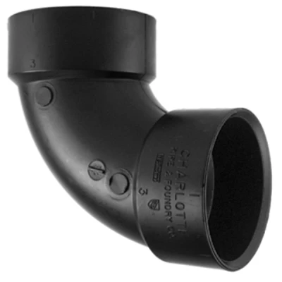 ABS/DWV 90-Degree Pipe Elbow, 2 In.