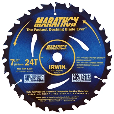 7-1/4"24T CarbTip Blade