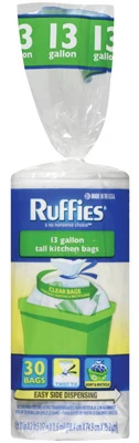 Recycling Bags, 13-Gallons, 30-Ct.