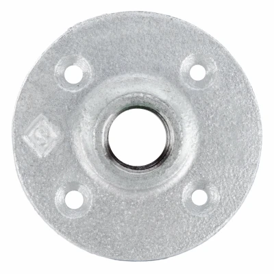 1/4 Inch Galvanized Steel Pipe Flange For Residential And Light Industrial Use