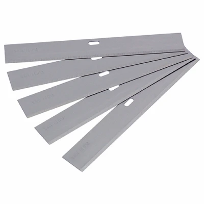 Razor Blades, 4 In., 5-Pk.