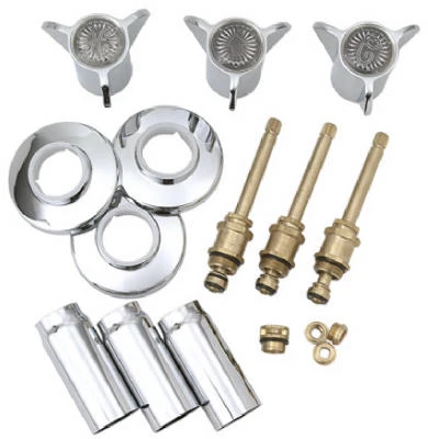 Sayco Space Age Chrome Tub & Shower Faucet Rebuild Kit - Model Sk0305