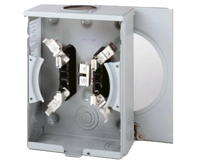 Meter Socket, Single Residential, Horn Bypass, 200A