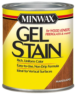 Mahogany Gel Wood Stain, Qt.