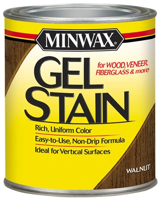 Walnut Gel Wood Stain, Qt.