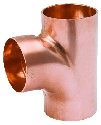 Copper Pipe DWV Sanitary Tee, 90 Degrees, 1-1/2 In. CxCxC