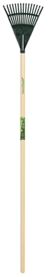 Poly Lawn & Leaf Rake, 8-In. Head