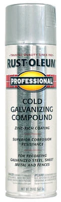 Fast Dry Professional Spray Enamel, Cold Galvanizing Compound, 20-oz.