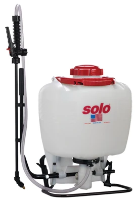 Backpack Garden Sprayer 425-101, Piston Pump, Carry Handle, 4-Gallons
