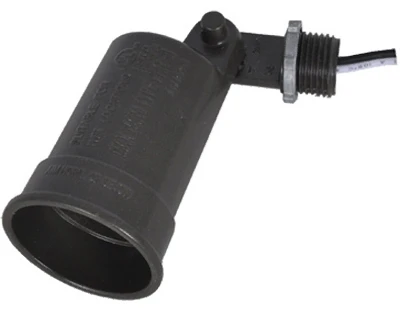 Bronze Weatherproof Porcelain Lampholder Socket for Outdoor Use