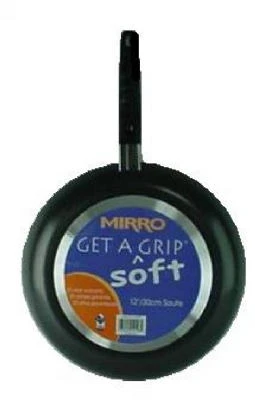 Get-A-Grip Saute Pan, Non-Stick, 12-In.