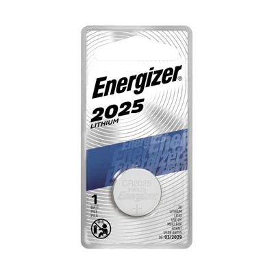 3V Lithium Coin Batteries, 2025, 1 Pack