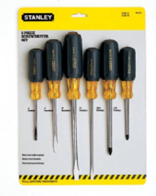 6-Pc. Screwdriver Set, Vinyl-Coated