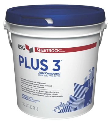 Plus 3 Lightweight Joint Compound, 3.5-Qt.