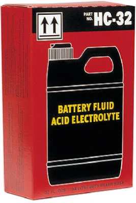 Dry Charge Battery Acid, 6 Qt.